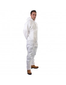 Supertex® SMS Type 5/6 Coverall - White Food Industry