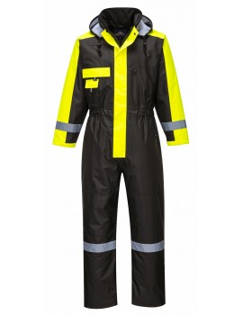 Portwest S585 - Winter Coverall - Black Workwear
