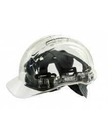 Portwest PV50 Peak View Translucent Helmet Personal Protective Equipment 