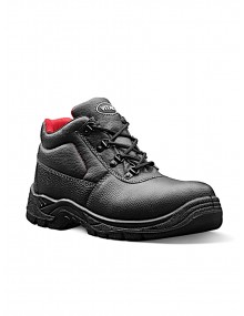 Elk VT471 Black Grained Leather Safety Boots Safety Footwear