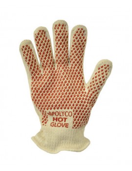 Polyco Double Cotton Nitrile Grip Hot Glove 28cm Specialized