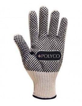 Polyco Firmadot PVC Dot Coated Knitted Ambidextrous Gloves Mechanical Hazzard