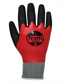 Traffi TG1072 cut A thermal gloves pack of 5 Gloves