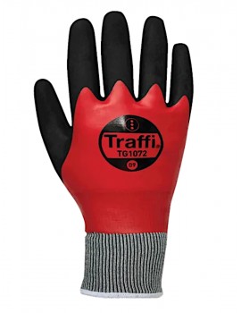 Traffi TG1072 cut A thermal gloves pack of 5 Gloves