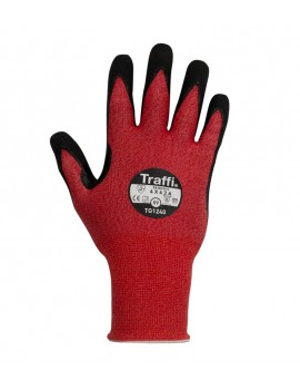 Traffiglove TG1240 palm dipped MicroDex Pack of 10 Gloves