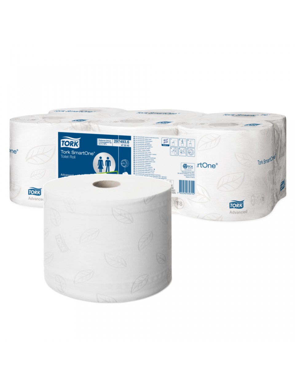The Tork Smart-One 472242 Toilet Rolls – Pack of 6