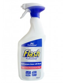 Flash Clean & Bleach Spray - Box of 10 x 750ml Hygiene