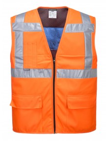 Portwest CV02 - High Vis Cooling Vest - Orange   Clothing  