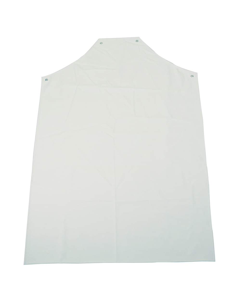 Pack of 10 PVC aprons white 48