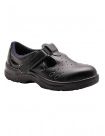 Portwest Steelite Safety Sandal Work Shoes Anti Slip Perforated Steel Toe FW01 