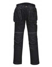 Portwest T602 - PW3 Holster Work Trouser - Black Clothing