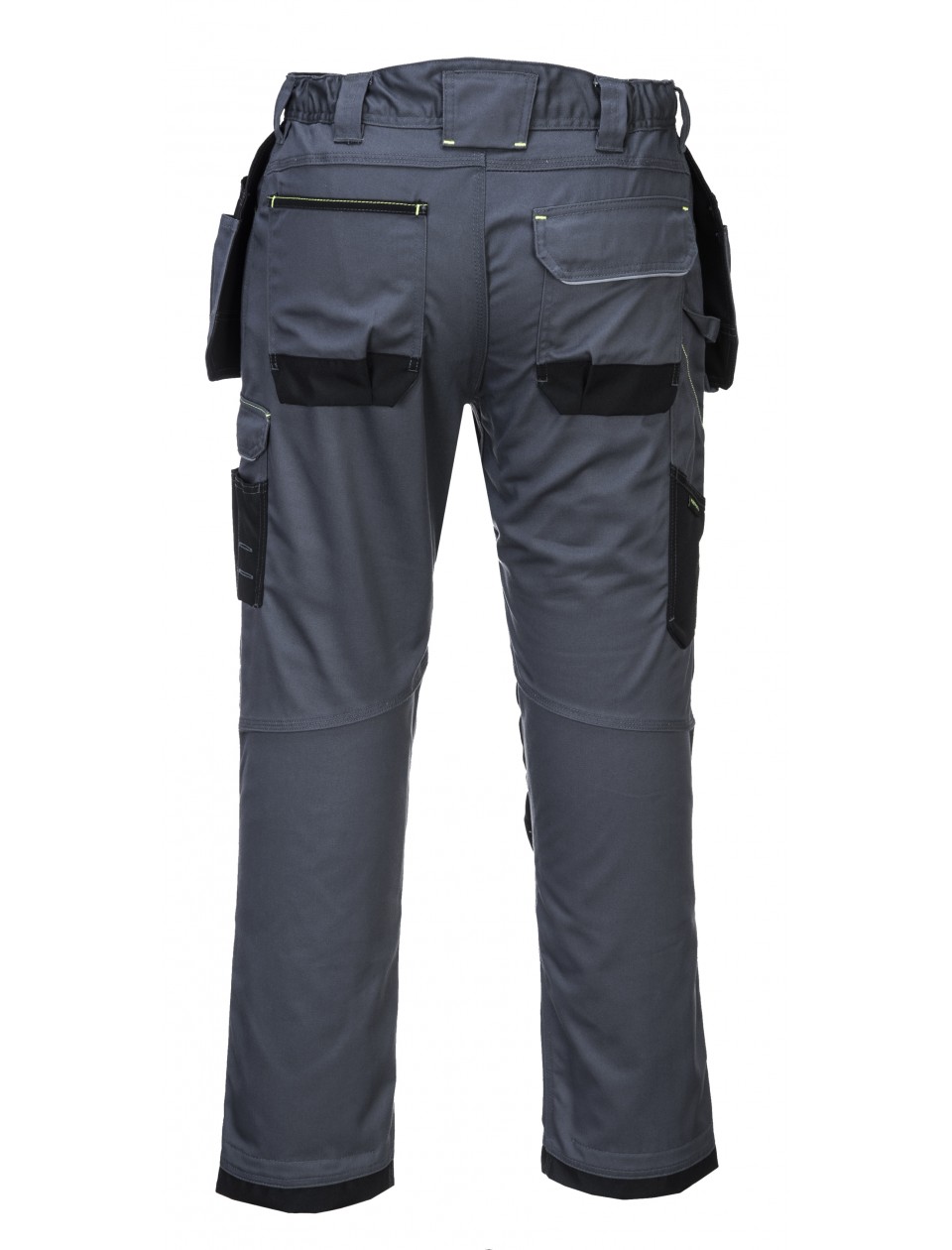 Portwest T602 - PW3 Holster Work Trouser - Grey/Black