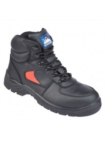 Himalayan 3414 Black Leather Safety Boot