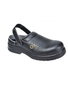 FC03 Portwest ESD Perforated Safety Clog  Footwear