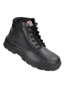 Unbreakable U119 Comet Black Leather Safety Boot Footwear