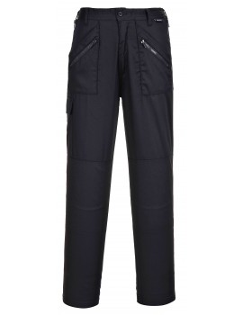 Portwest S687 - Ladies Action Trousers - Black    Clothing  