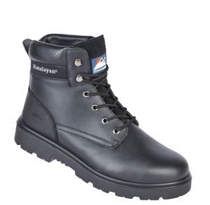 Himalayan 1120 Black Leather Safety Boots