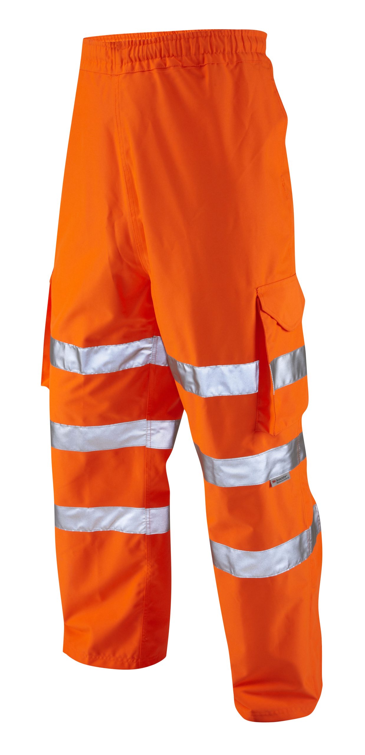 Leo Instow Orange Waterproof Overtrousers L02-O