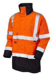 Leo Tawstock - ISO 20471 Class 3 Anorak Orange/Navy