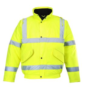 Portwest Yellow Hi-Viz Bomber Jacket S463