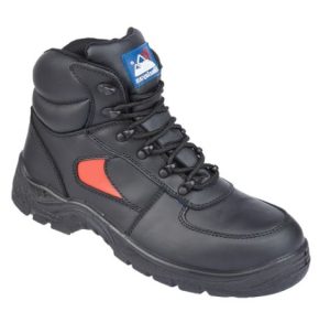 Himalayan 3414 Black Leather Safety Boots