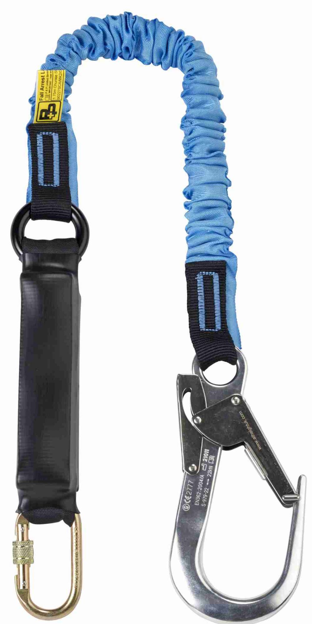 P+P 90227 Chunkie 1.75M Stretch Fall Arrest Lanyard