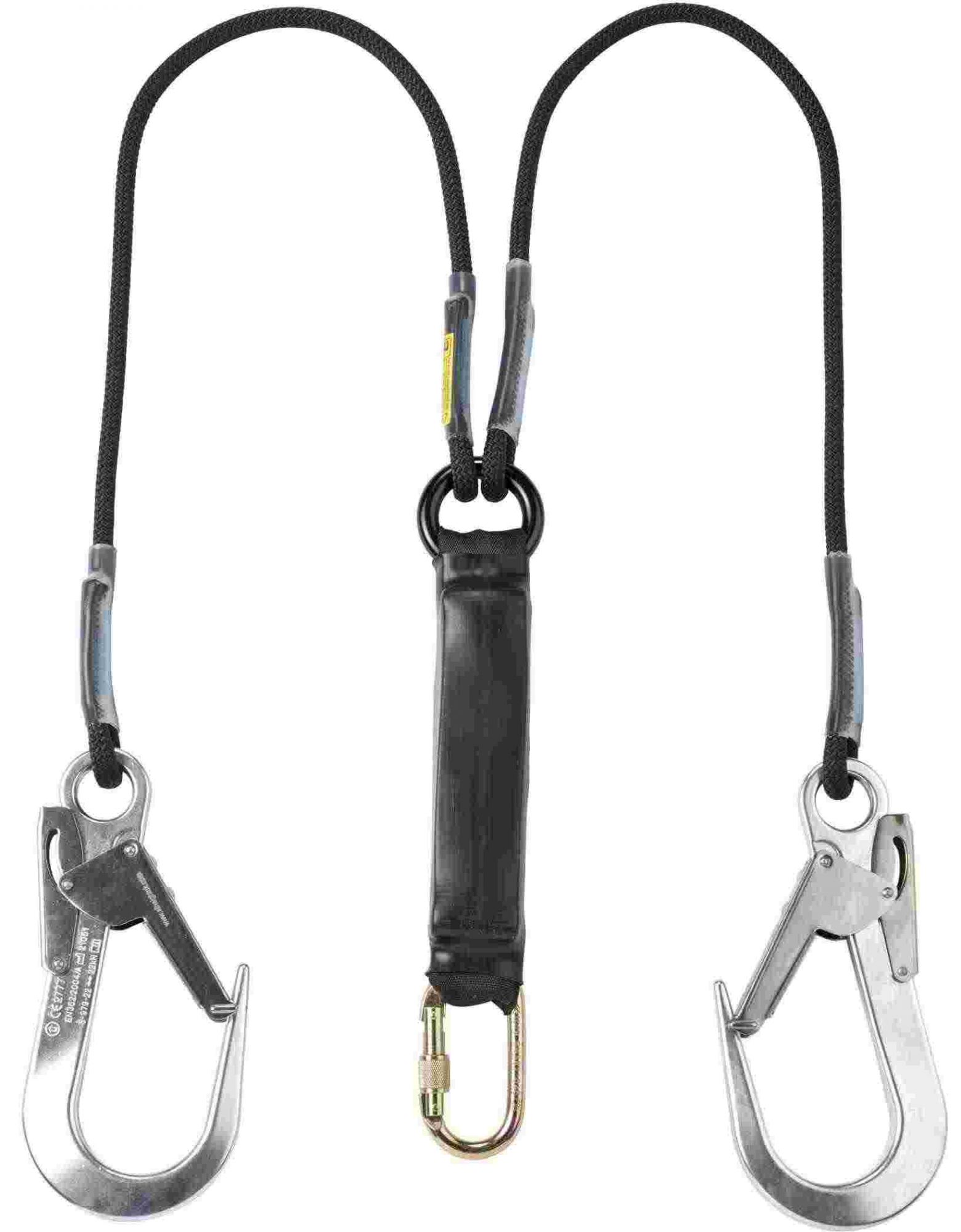 P+P 90270 Chunkie Two Tails Lanyard Fall Arrest 1.5M