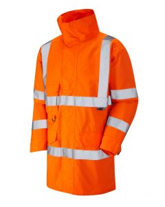 Leo Torridge class 3 breathable lightweight anorak orange A06-O