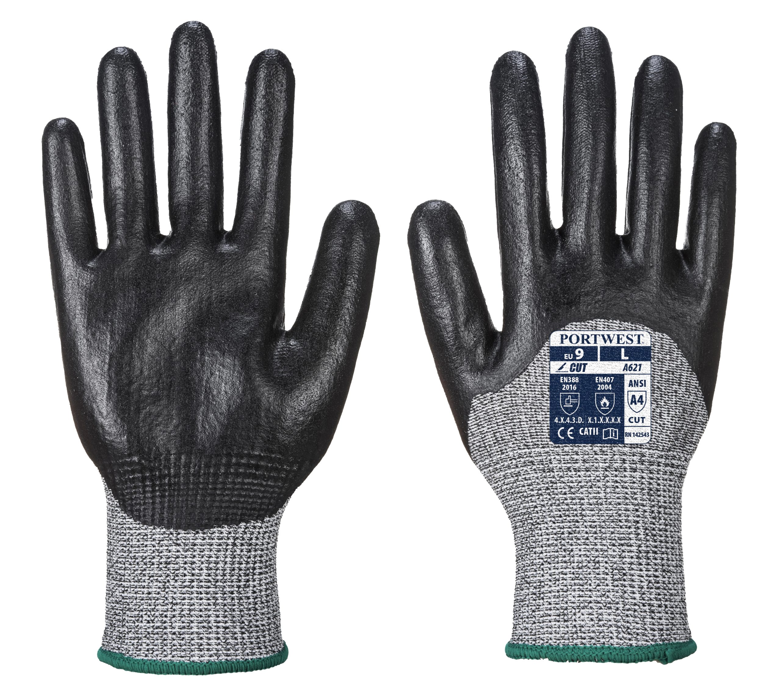 Portwest A621 – Cut 3/4 Nitrile Foam Glove