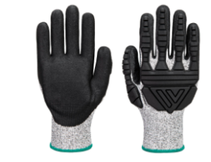 A723 - TPV Impact Cut Glove Grey/Black