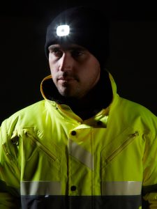 B029 USB Rechargeable LED Beanie