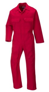 Bizweld Flame Resistant Boilersuit - BIZ1 Red