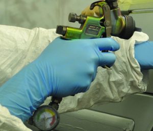 Polyco GL891 Powder-Free Blue Nitrile Long Cuff Gloves - Box  of 100