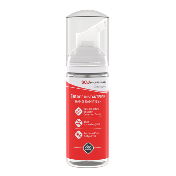 Case 12 – Deb Cutan Foam hand sanitiser  47ml
