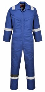 FR21 - Flame Resistant Super Light Weight Anti-Static Coverall – Royal Blue