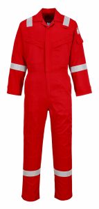 FR21 - Flame Resistant Super Light Weight Anti-Static Coverall – Red
