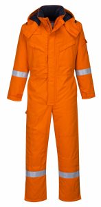 Portwest FR53 - FR Anti-Static Winter Coverall – Orange