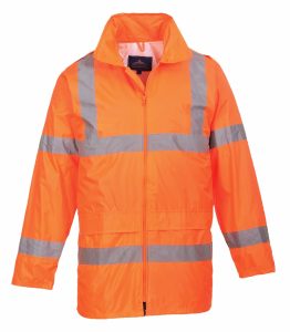 H440 - Hi-Vis Rain Jacket - Orange