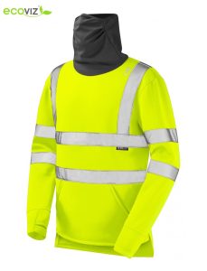 Leo SS06 Coombesgate Snood Sweatshirt - Yellow