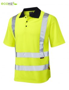 Leo Croyde Short Sleeved Polo Shirt - Yellow P01-Y