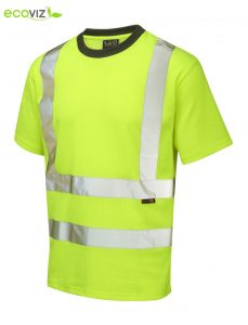 Leo Newport Comfort Polycotton T-Shirt - Yellow T01-Y