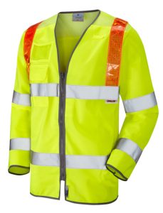 Leo Barbrook Sleeved Waistcoat - Yellow S13-Y