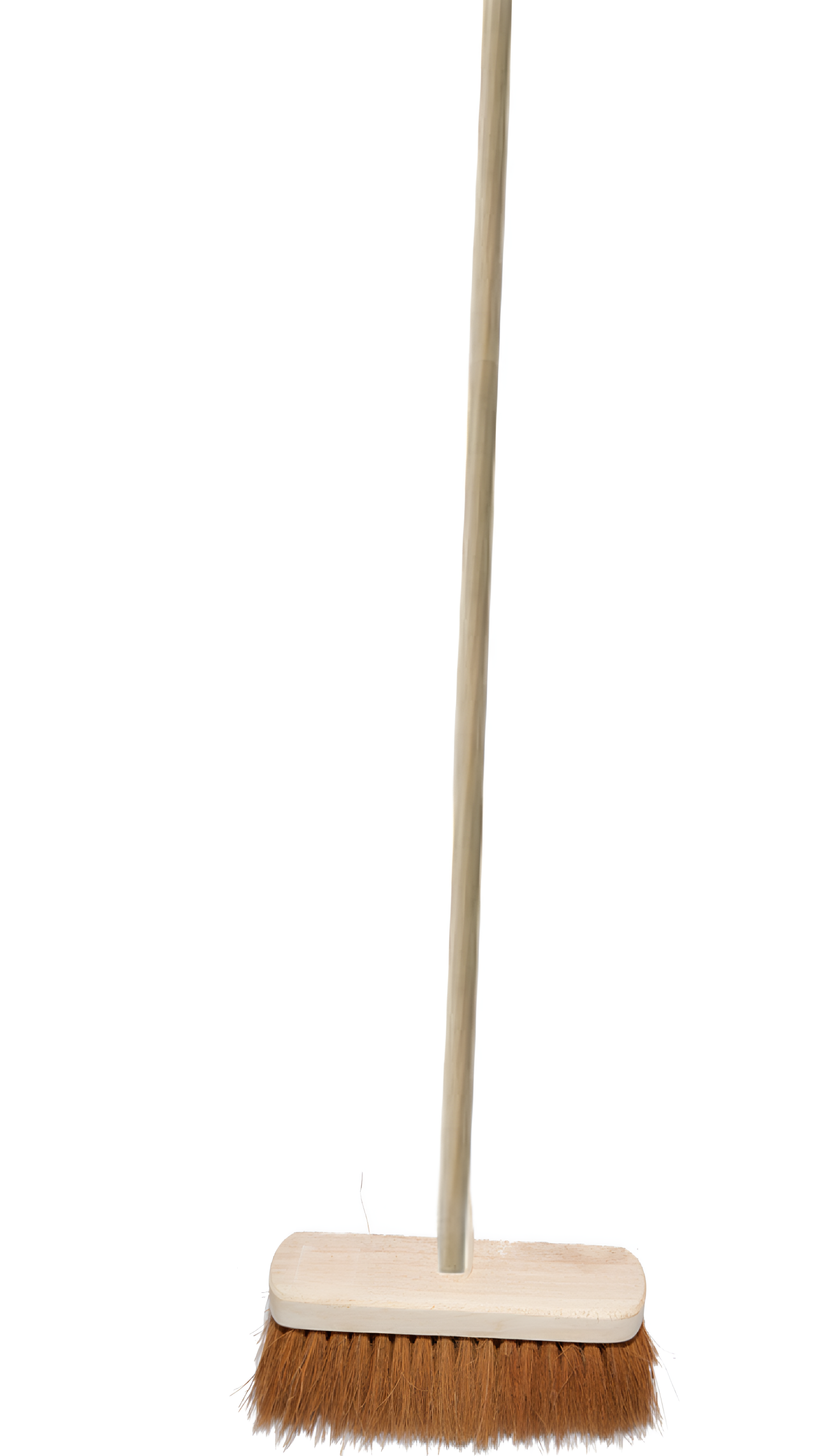 12 Inch Soft Coco Broom and Handle
