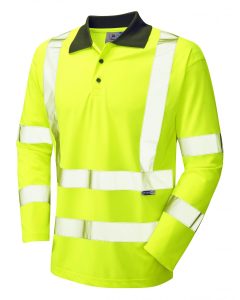 Leo Woolsery P06-Y Coolviz Polo Shirt Yellow