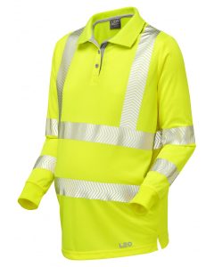 Leo PM08-Y Yarnacott Maternity Sleeved Polo Shirt - Yellow