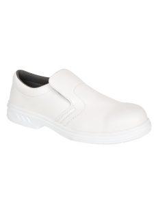 Portwest FW81 Slip-on Safety Shoes - White