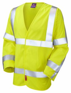 Leo S17-Y Meshaw Anti-Static Waistcoat - Yellow