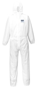 Case of 50 Portwest ST30 disposable coveralls - White