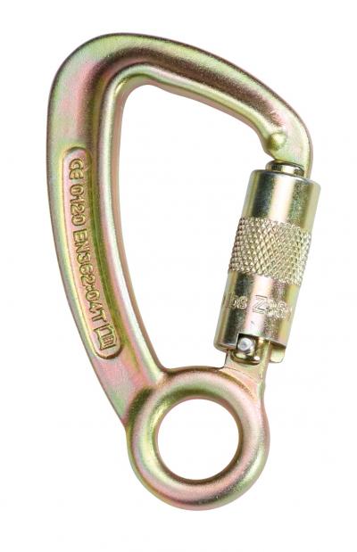 P+P 90148MK2 Steel Captive Eye Twistlock Karabiner
