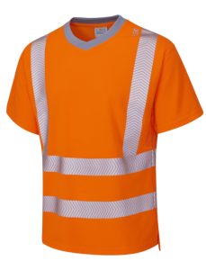 Leo Larkstone Coolviz Plus T-Shirt Orange T03-O